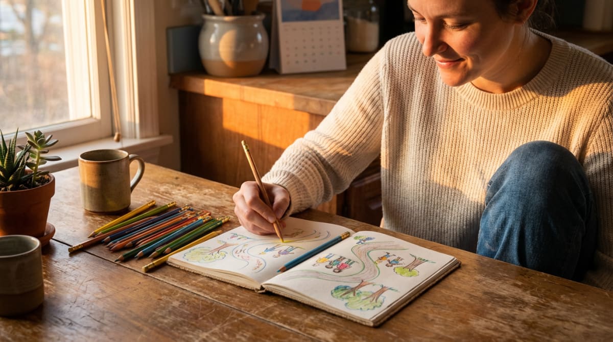 Illustration representing Your Next 30 Days Action Plan